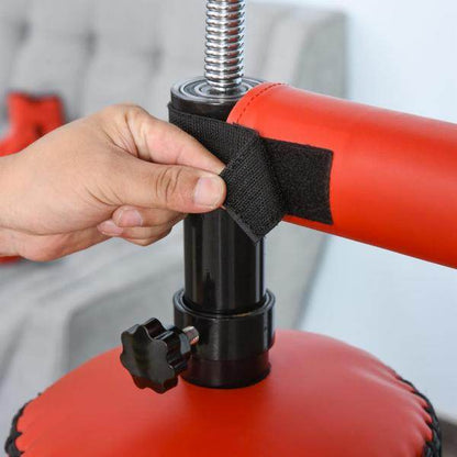 Standboxsack Boxtrainingsgerät Boxassistent Schwarz Rot - Palo24
