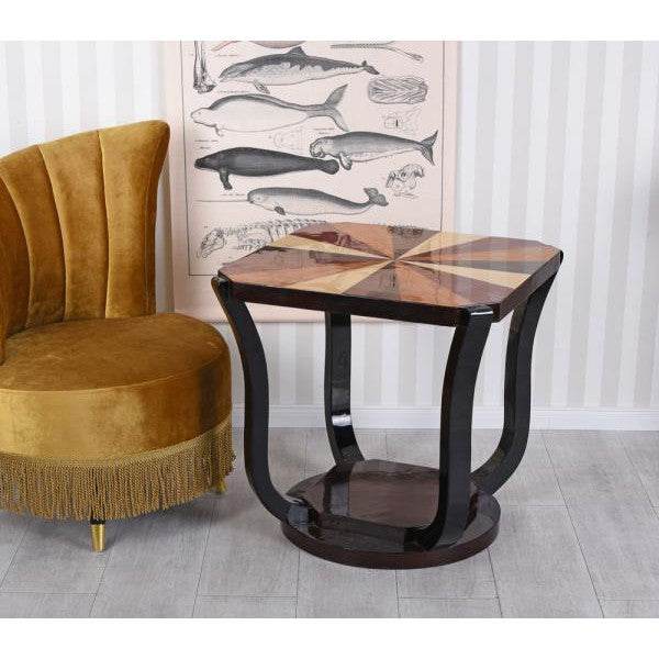 COUCHTISCH ART DECO TISCH WOHNZIMMERTISCH ANTIK BEISTELLTISCH - Palo24