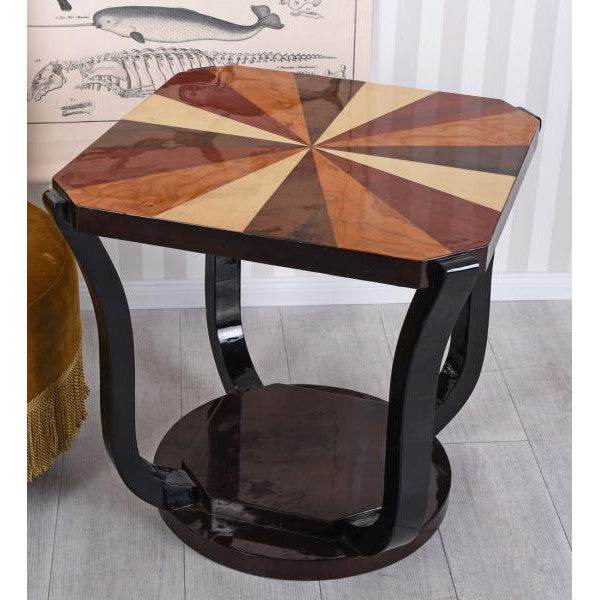 COUCHTISCH ART DECO TISCH WOHNZIMMERTISCH ANTIK BEISTELLTISCH - Palo24