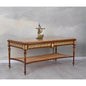 COUCHTISCH BAROCK TISCH MARMORPLATTE WOHNZIMMERTISCH ANTIK - Palo24