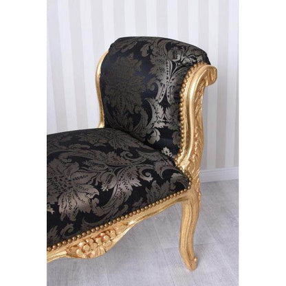 SITZBANK BAROCK HOCKER TOILE DE JOUY SOFA SHABBY CHIC - Palo24