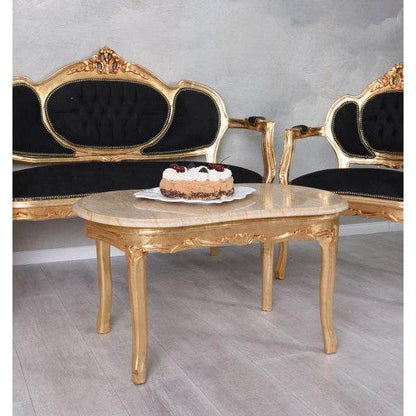 SOFAGARNITUR SITZGRUPPE BAROCK SOFA SESSEL COUCHTISCH - Palo24