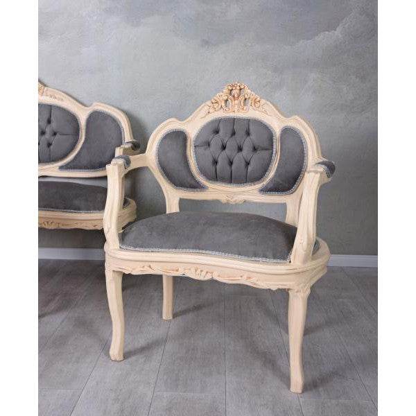 SOFAGARNITUR SITZGRUPPE BAROCK SOFA SESSEL COUCHTISCH - Palo24