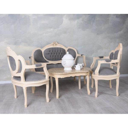 SOFAGARNITUR SITZGRUPPE BAROCK SOFA SESSEL COUCHTISCH - Palo24