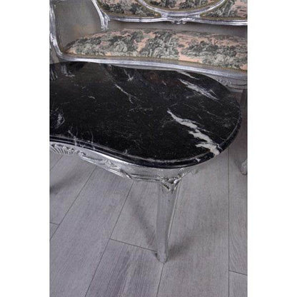SITZGRUPPE BAROCK SALONGARNITUR SOFA & ZWEI SESSEL TISCH - Palo24