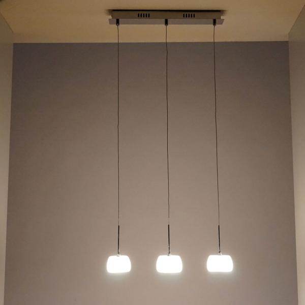 Deckenleuchte HW129, Pendelleuchte Hängeleuchte Deckenlampe, 3-flammig - Palo24