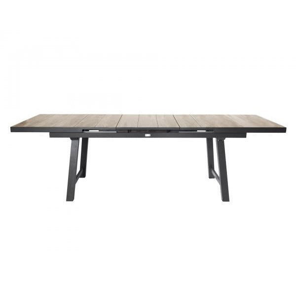 Ausziehtisch "Komido" A-Fuß Braun 200/260x100x76cm - Palo24