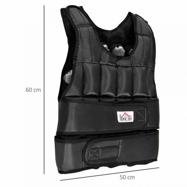 30 kg Gewichtsweste Trainingsweste 60 cm x 50 cm x 17 cm - Palo24