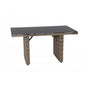 Rattantisch Turin Loungetisch Couchtisch 130x75 cm Natur - Palo24