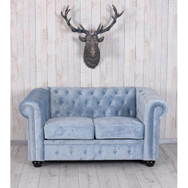 Chesterfield Sofa Samt British Chic - Palo24