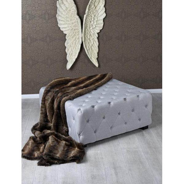 HOCKER COUCHTISCH SITZHOCKER POUF POLSTERHOCKER XL - Palo24