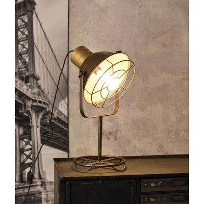 SCHREIBTISCHLAMPE BAUHAUS LEUCHTE BÜROLAMPE LOFT INDUSTRIELAMPE TISCHLAMPE - Palo24
