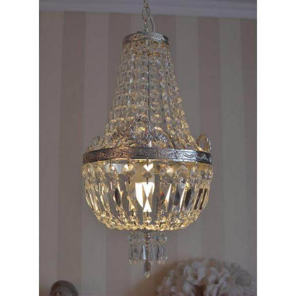 ANTIK DECKENLAMPE LÜSTER SHABBY CHIC KRISTALLLEUCHTE KRONLEUCHTER - Palo24