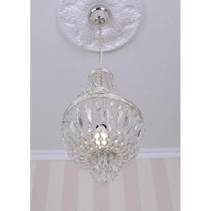 ANTIK DECKENLAMPE LÜSTER SHABBY CHIC KRISTALLLEUCHTE KRONLEUCHTER - Palo24