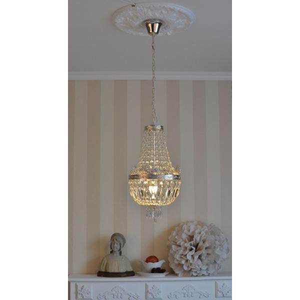 ANTIK DECKENLAMPE LÜSTER SHABBY CHIC KRISTALLLEUCHTE KRONLEUCHTER - Palo24