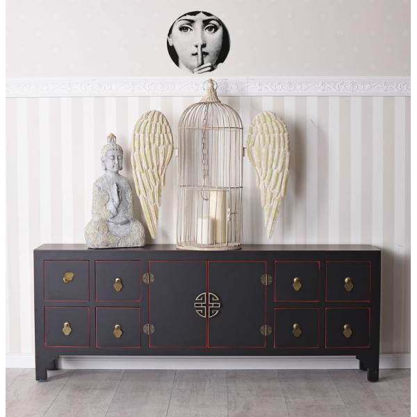 TV LOWBOARD CHINESISCHER HOCHZEITSSCHRANK SIDEBOARD - Palo24