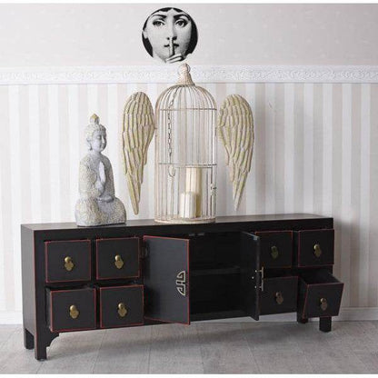 TV LOWBOARD CHINESISCHER HOCHZEITSSCHRANK SIDEBOARD - Palo24