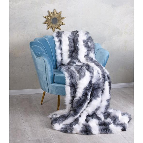 WEBPELZDECKE "WINTERFELL" SHAGGY SOFADECKE - Palo24