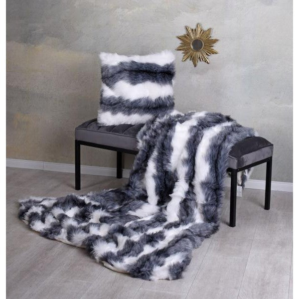 WEBPELZDECKE "WINTERFELL" SHAGGY SOFADECKE - Palo24