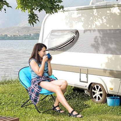 Klappstuhl Klappsessel Campingstuhl Gartenstuhl Blau - Palo24