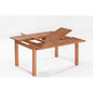Ausziehtisch COMODORO 100/150x150cm, Eukalyptus geölt, FSC®-zertifiziert