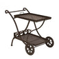 Servierwagen ROMEO von MBM, Schmiedeeisen marone-antik - Palo24