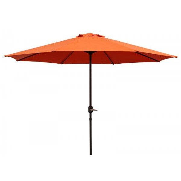 Marktschirm Aluminium 300cm, terracotta, mit Kurbel - Palo24