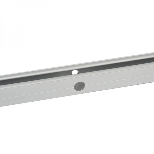 Glasschiebetür Schiebetür Tür Zimmertür mit Griffstange einseitig satiniert 102,5 x 205 cm - Palo24