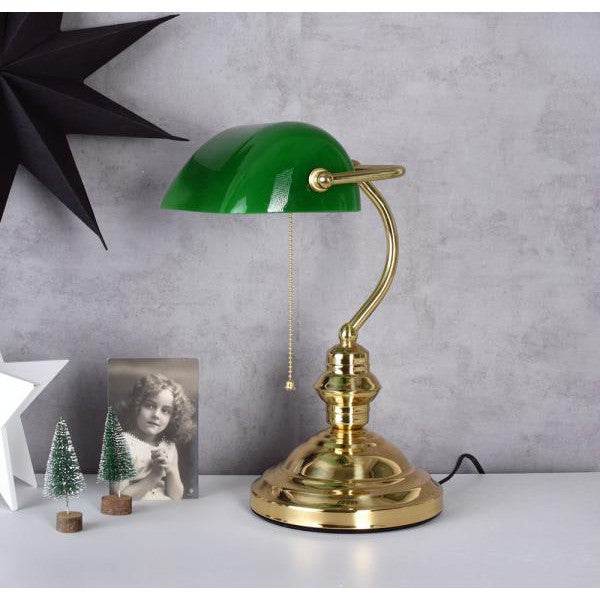 Banker Lampe BELLE EPOQUE Klassiker im Jugendstil - Palo24