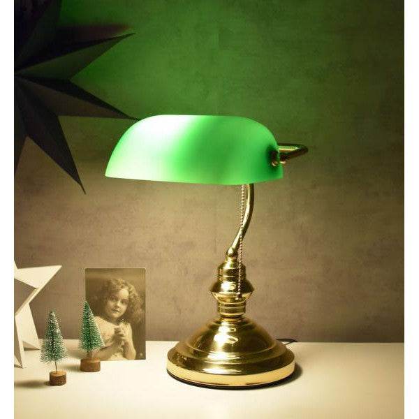 Banker Lampe BELLE EPOQUE Klassiker im Jugendstil - Palo24